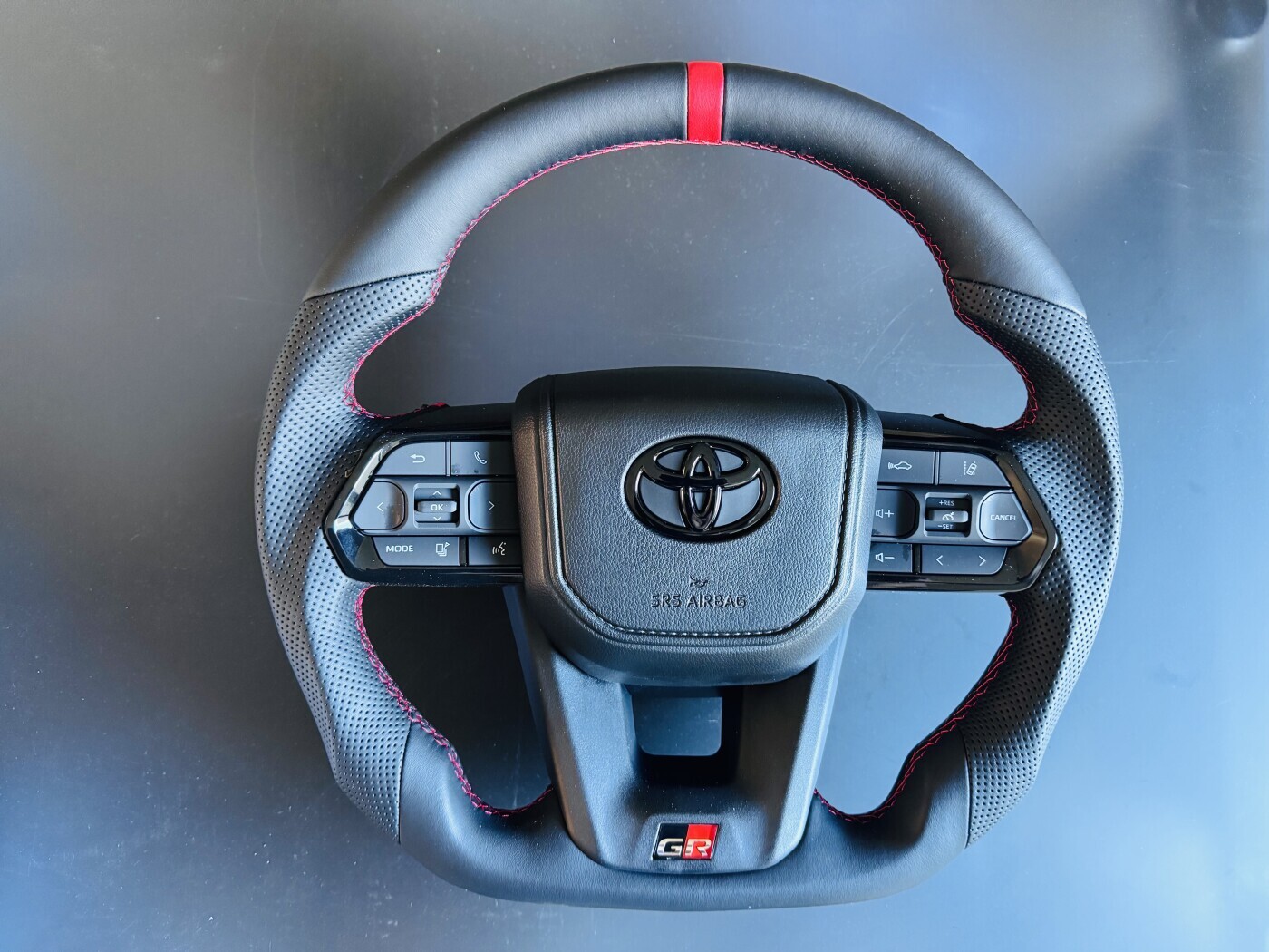 Toyota GR steering wheel photo 1