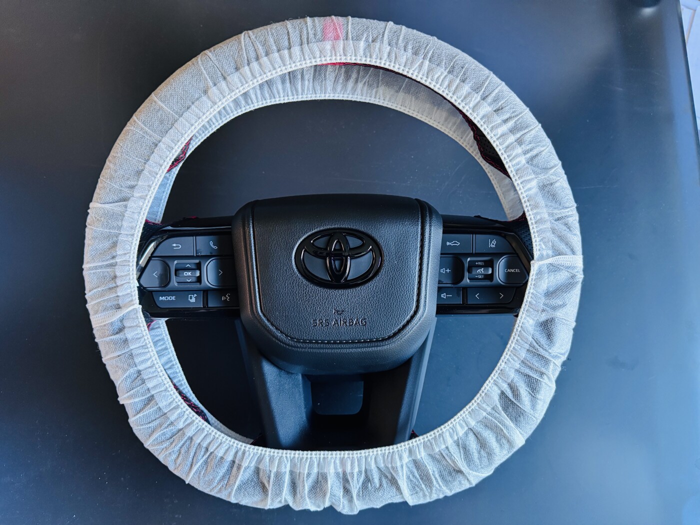 Toyota GR steering wheel photo 2
