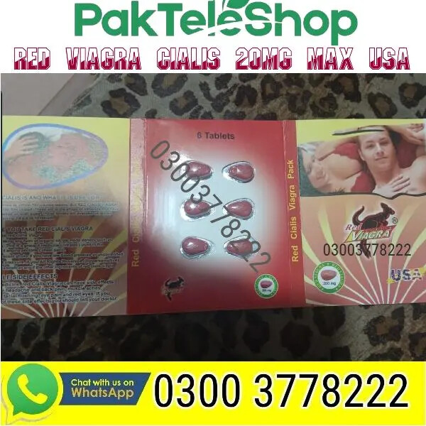 Red Viagra Pack 20mg - 03003778222 photo 1