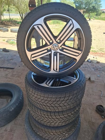 VW Rims Set of 4 Rims and tyers for sale in Windhoek - Tyres - Kalahari ...