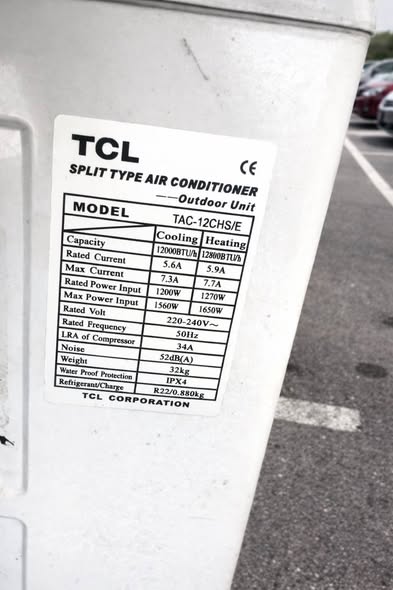 TLC split air conditioner photo 2