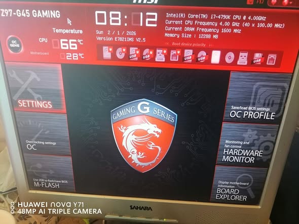 Msi gaming motherboard photo 2