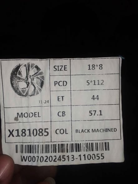 AUDI RIMS 18 INCH photo 3