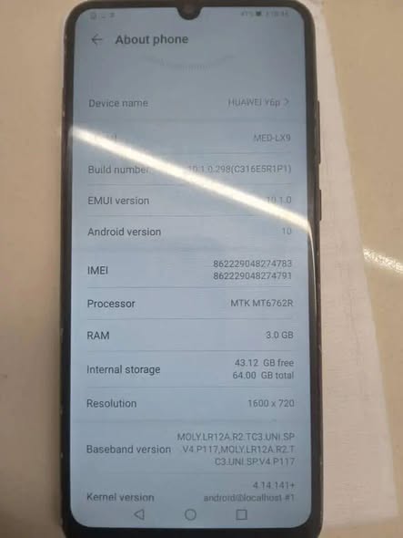 Huawei Y6P photo 2