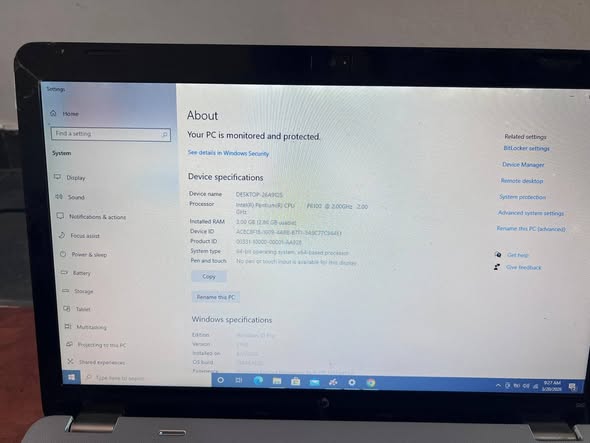 HP G62 photo 4