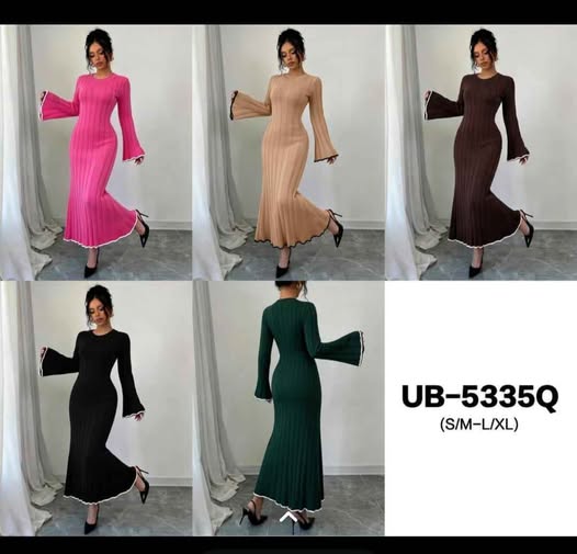 Quality women long sleeve dresses photo 1
