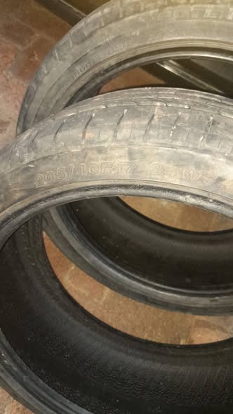 205/40/R17 two tyres photo 2