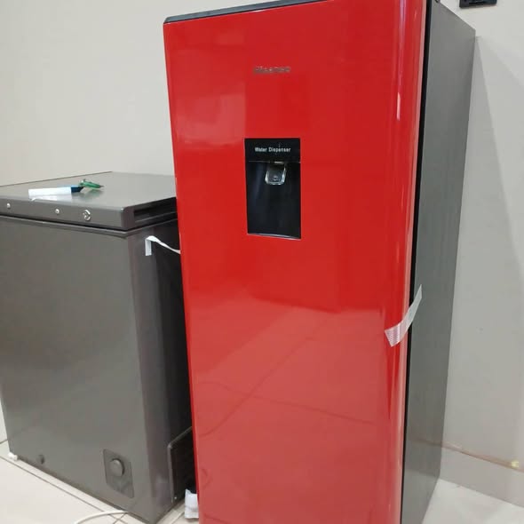 Red dispenser photo 1