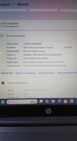 Hp laptop photo 5