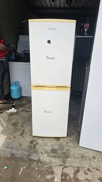 White kelevitor fridge photo 3