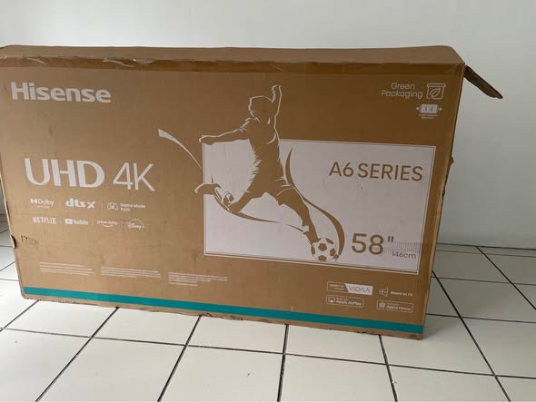 Hisense 58 inch smart tv photo 1