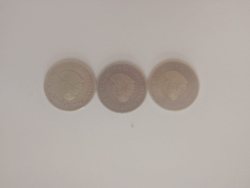 old South African bank notes and coins photo 2