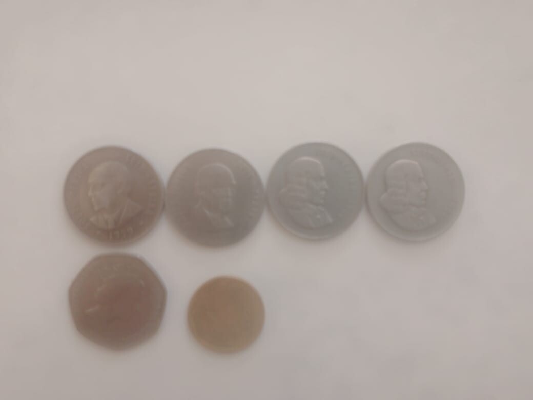 old South African bank notes and coins photo 5