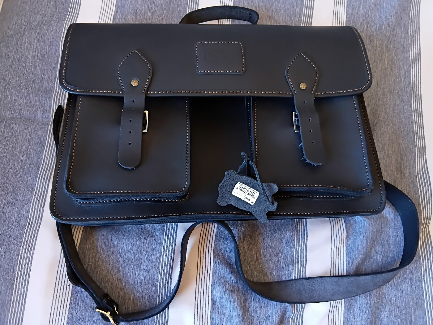 Shilongo Leather Laptop/Document Bag photo 5