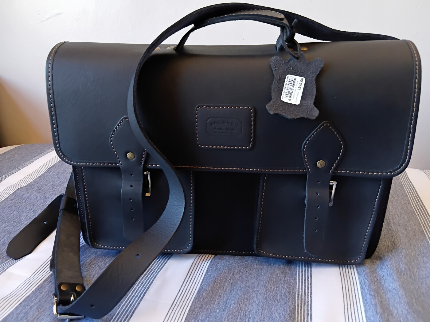 Shilongo Leather Laptop/Document Bag photo 1