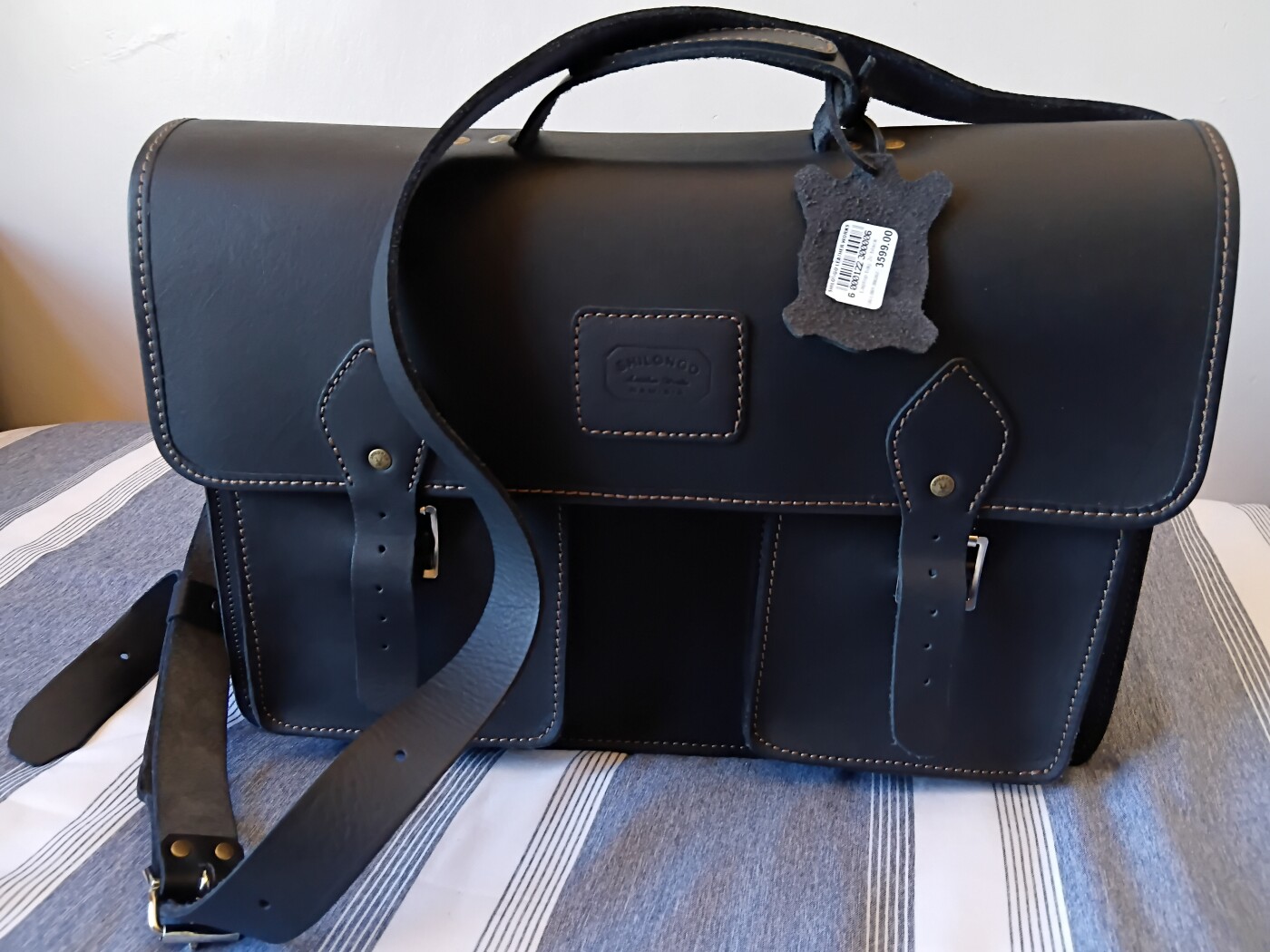 Shilongo Leather Laptop/Document Bag photo 2