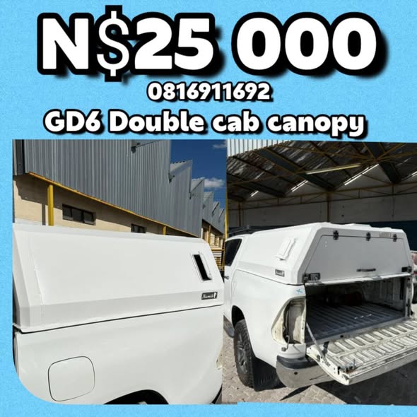 Gd6 double cab canopy photo 1