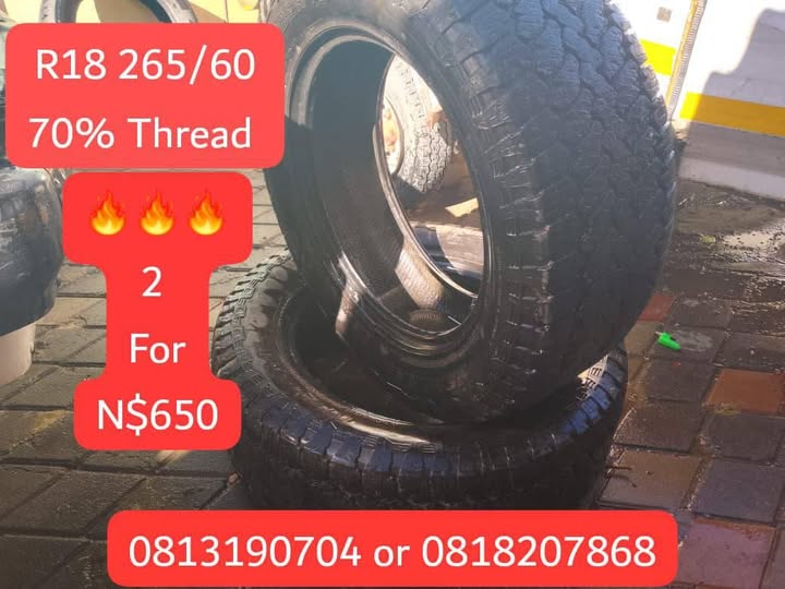 TYRES(265/60R18 photo 1