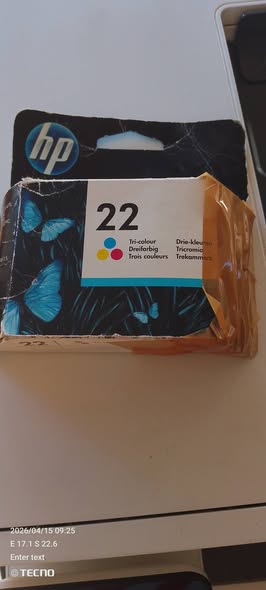 Original HP inks tri color photo 1