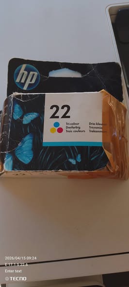 Original HP inks tri color photo 2