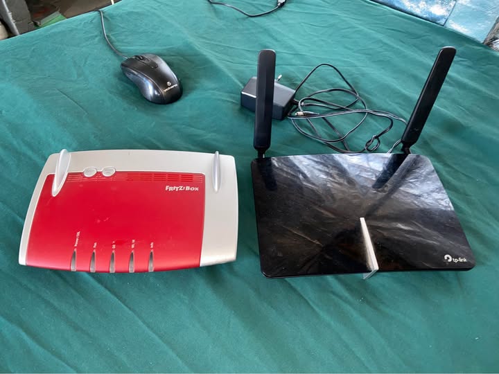 TN Fritz Box Router & TP link wifi Router photo 1