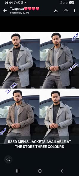 Men's winter jacket photo 1