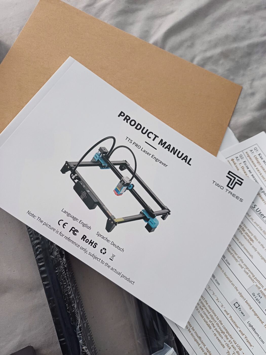 TTS 55 pro laser engraver photo 6