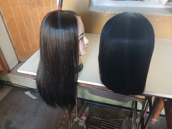 12inch full frontal Brazilian wig photo 1