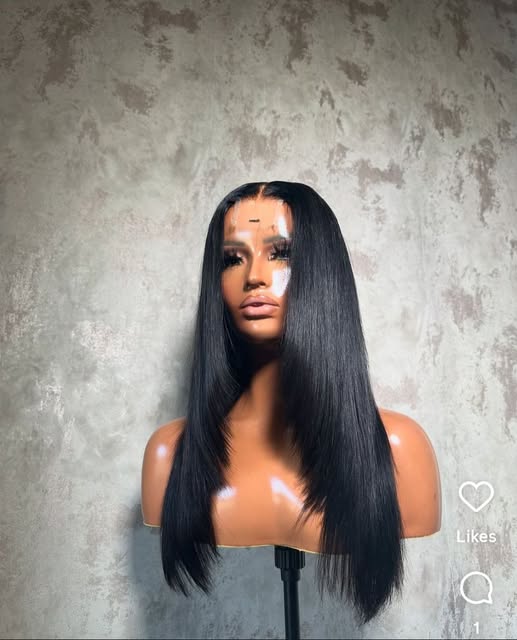 20inch straight 4x4 Brazilian wig photo 1