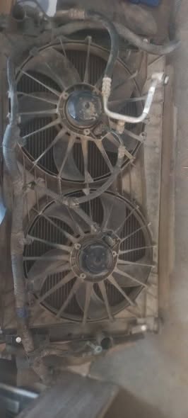 Dodge caliber radiator with aircon condenser and fans photo 1
