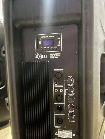 Disco speaker photo 1