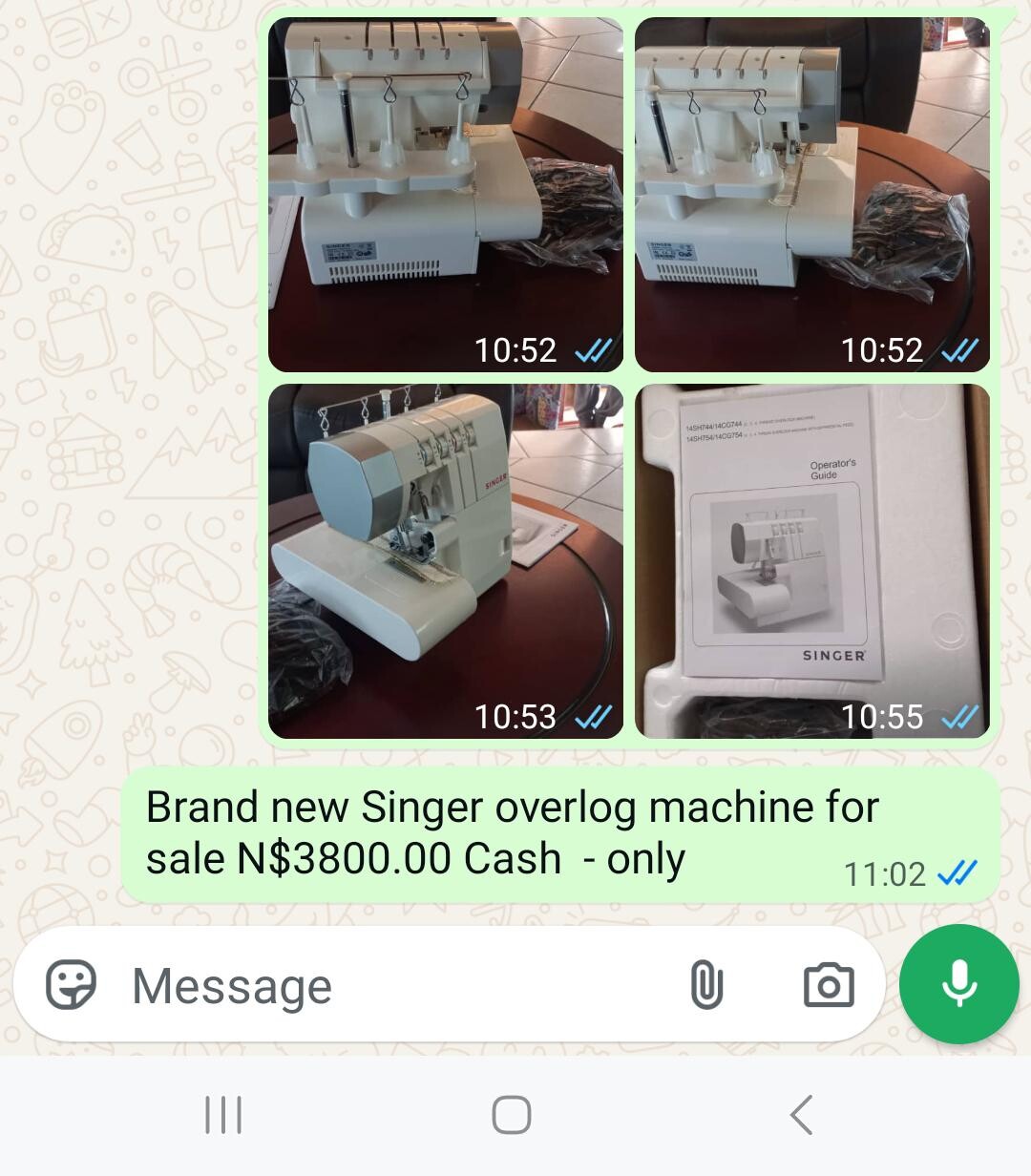 Brand New Singer sewing machine photo 1