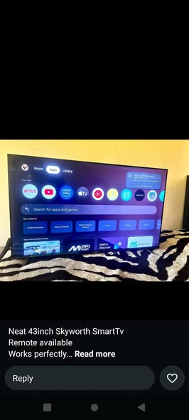 55inch Hisense tv photo 1
