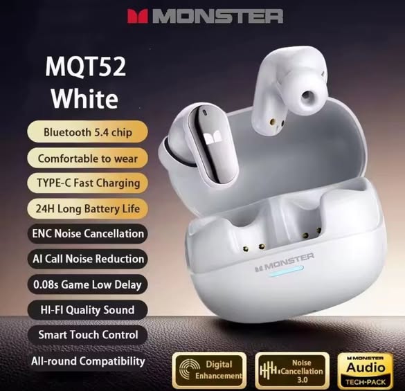 Monster HiFi bluetooth earbuds photo 1