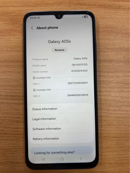 Samsung A05s 128GB photo 1