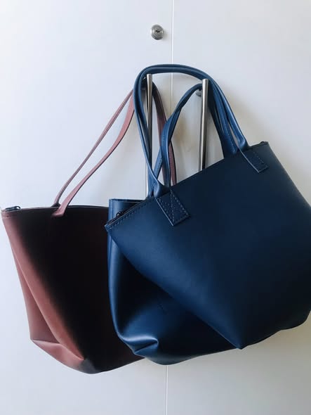 Women leather tote bags photo 3