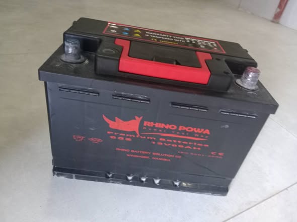 Rhino power car battery photo 1