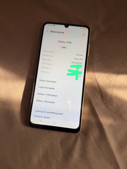 Samsung a06 64GB photo 1