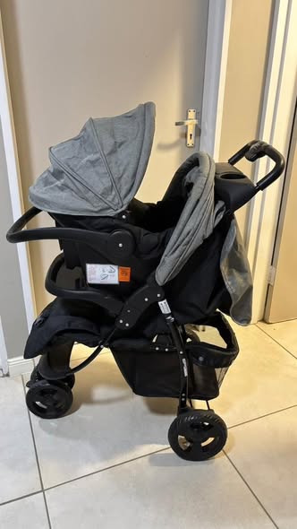 3 in one Combo ( Car Seat, Carrier & Troller ) photo 3