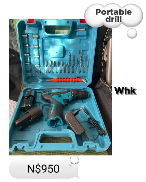 Portable drill photo 1