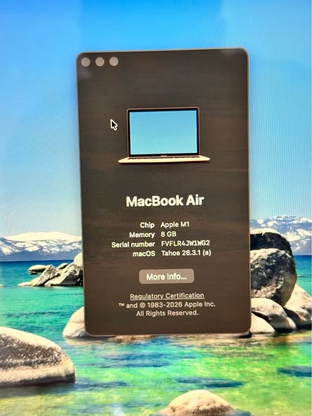 Macbook air m1 photo 3