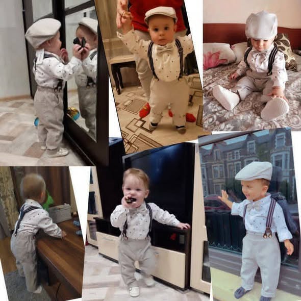 Baby boy 5 pieces outfit photo 2