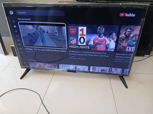 Jvc 50inch smart tv with remote photo 5