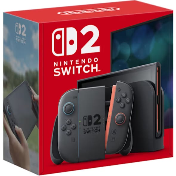 Nintendo Switch 2 Mario Kart World Bundle - Blue/Red 256GB photo 1
