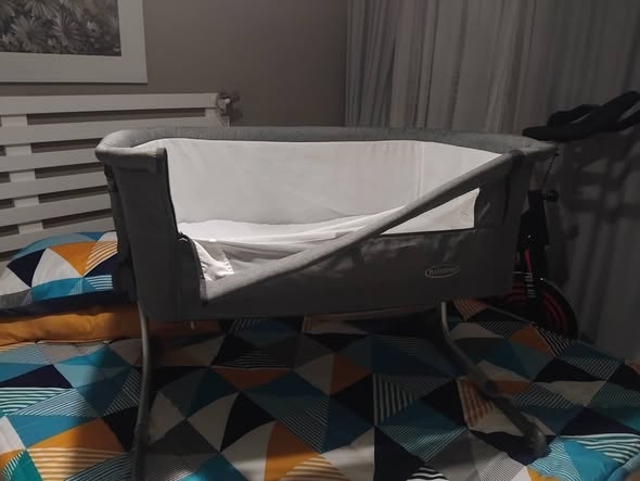 Bed side baby cot photo 2
