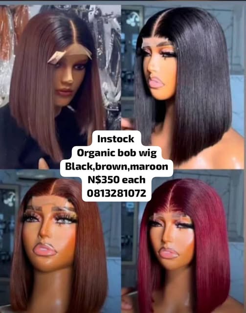 Organic bob wigs photo 1