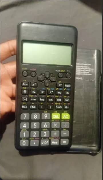 Casio calculator photo 1