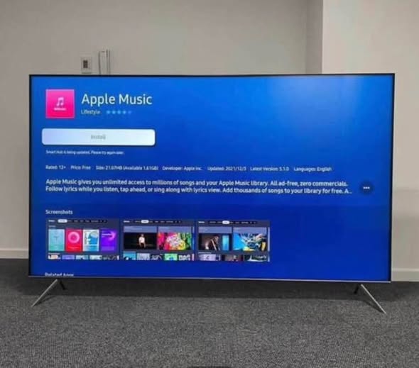 Samsung 55 inch Smart TV photo 2