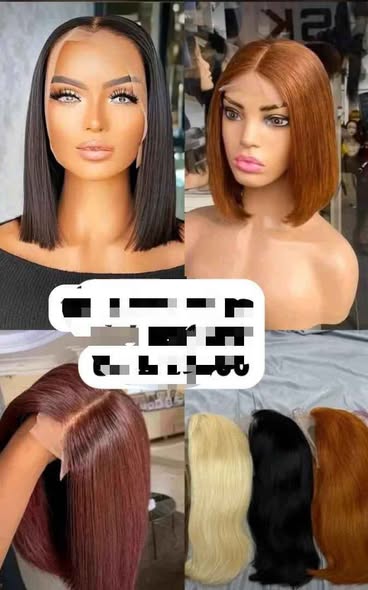 Organic bobs wigs photo 1