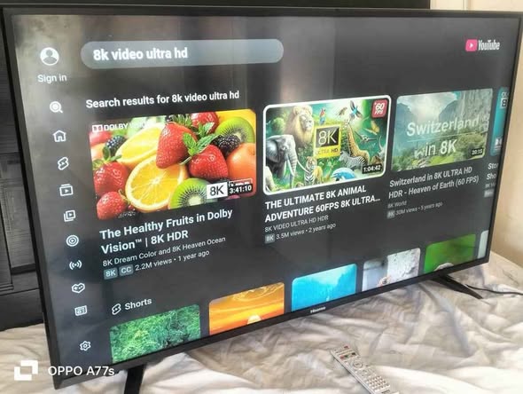 Hisense 50 inch SMART TV with remote control photo 1